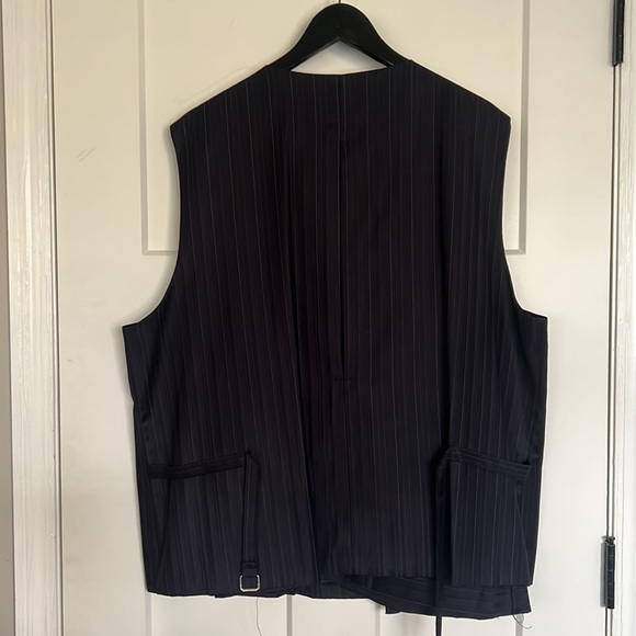 Giorgio Fiorelli Navy Striped 3 Piece Suit - Picture 10 of 16